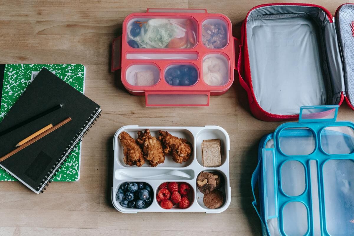 Gezonde lunchmaaltijden wel of niet gericht vrijgesteld