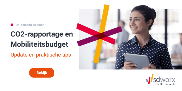 Webinar: CO2-rapportage en mobiliteitsbudget | SD Worx